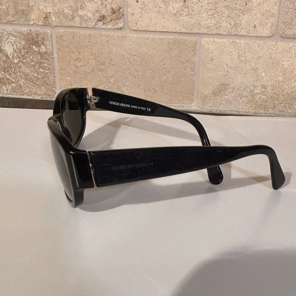 Giorgio Armani Dark Frame Sunglasses - Picture 2 of 3